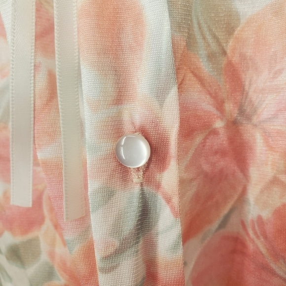 Vanity Fair Nightgown Women Extra Large Vintage Sheer - Picture 4 of 6